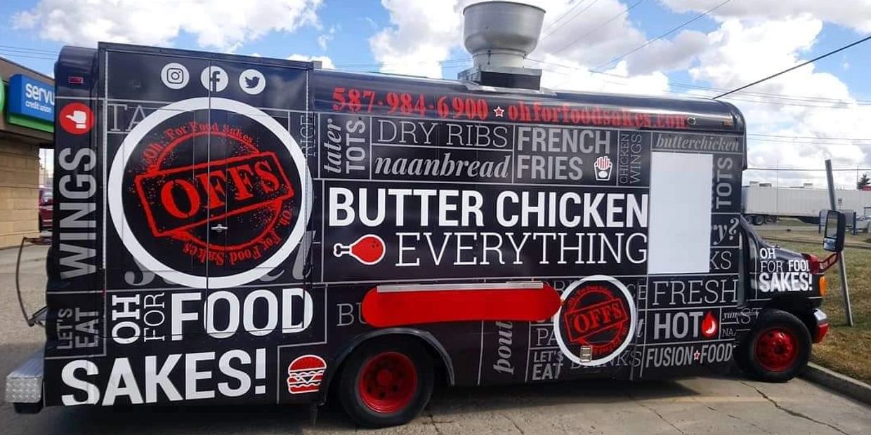 Ohforfoodsakes Food Truck Butterchicken Fusion Food