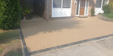 Resin driveway 