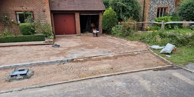 resin driveway preparation