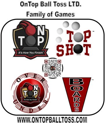 ONTOP BALL TOSS LTD lineup of games logo