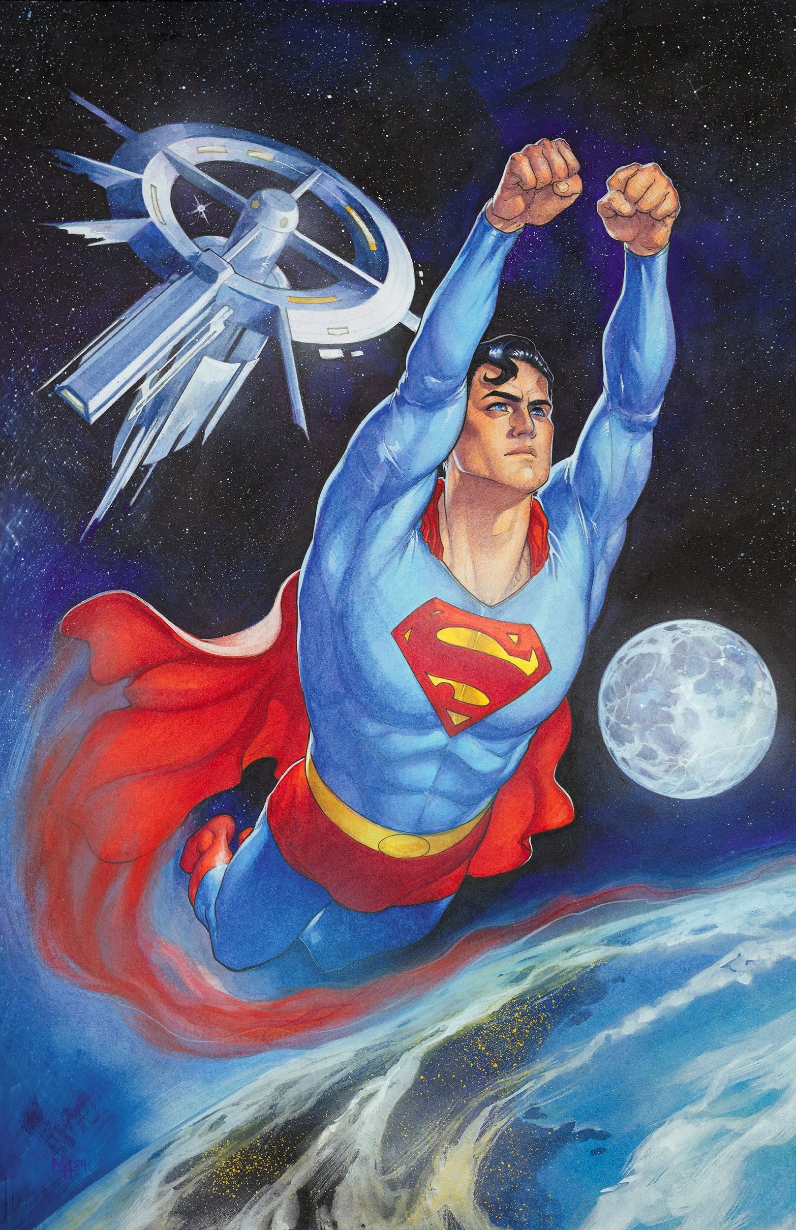 Meghan Hetrick | Original Cover Art - Action Comics #1077 | Meghan Hetrick