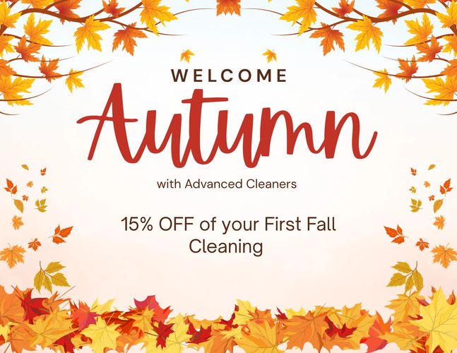 Get 15% OFF for your Recurring Cleaning services with Us during the Fall season.
