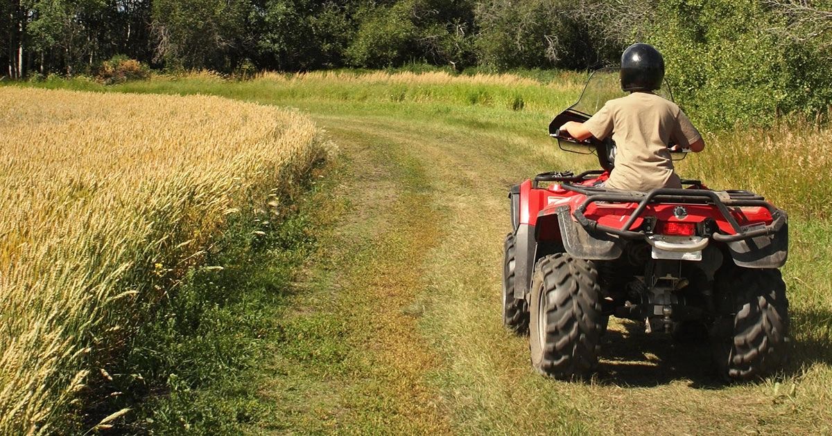 Can ATVs be used for work or farming purposes?