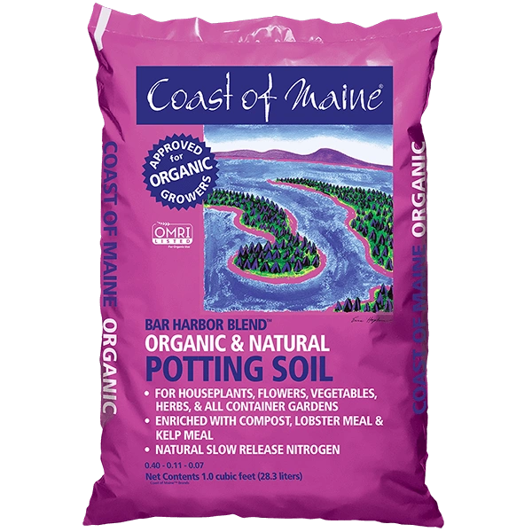 Coast of Maine Organic Potting Soil (Bar Harbor Blend) 1cf