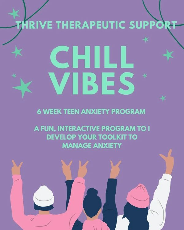 Flyer for anxiety program