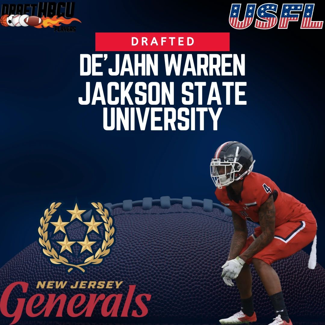 Jackson State football DB signing with USFL's New Jersey Generals