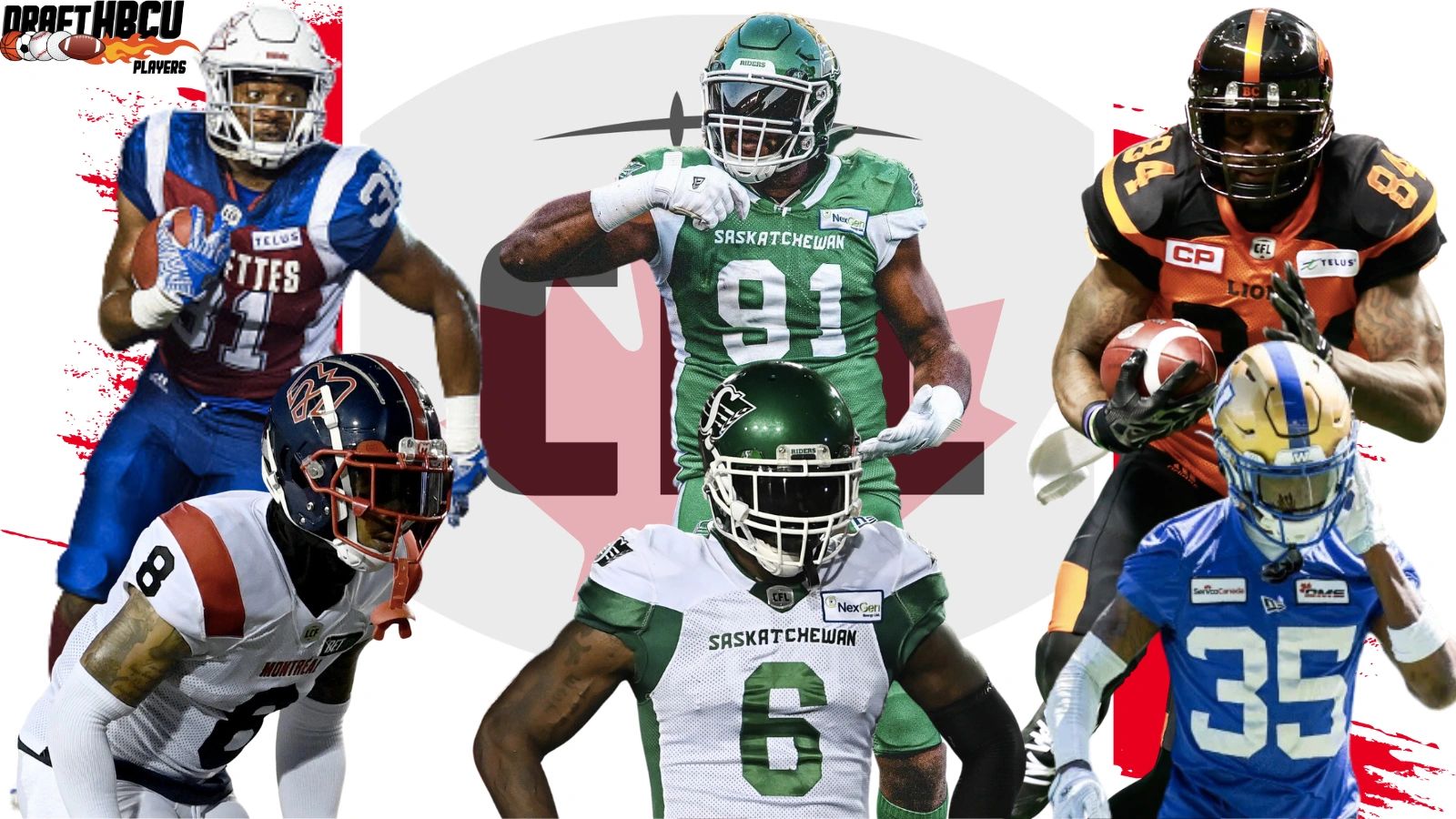 26 HBCU Football Players on Canadian Football Preseason Rosters