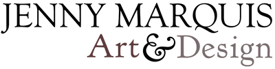 "Jenny Marquis Art & Design" Color Logo