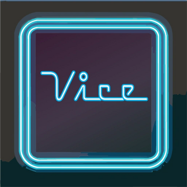 VICE logo. Electronics for weapon orientation. Turn your gun into a smart gun.