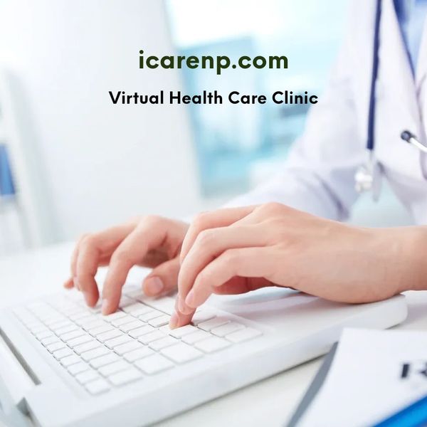 ICARENP DOCTOR DOING TELEHEALTH VIRTUAL VISIT WITH PATIENT