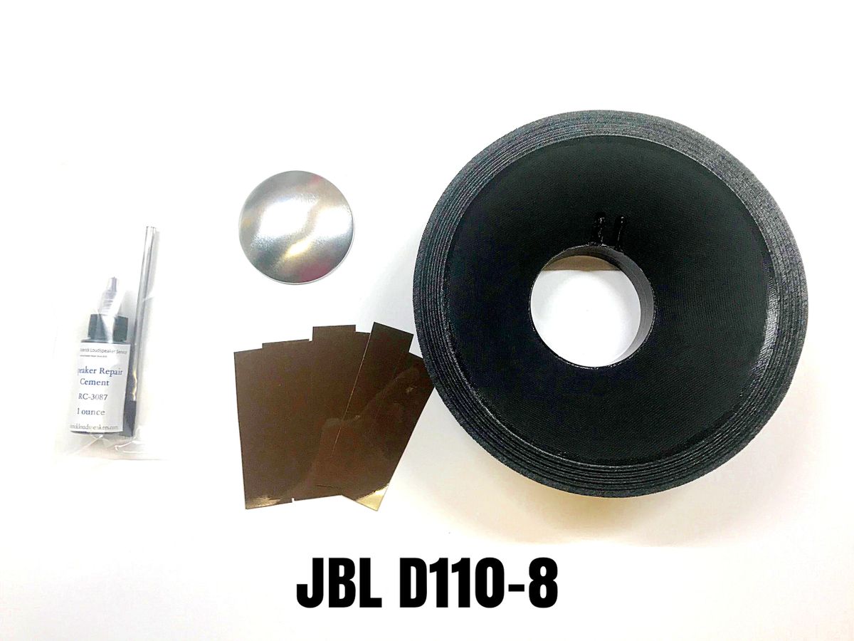 JBL, D110F/ D110-8, One Piece Drop In Reproduction Recone Kit
