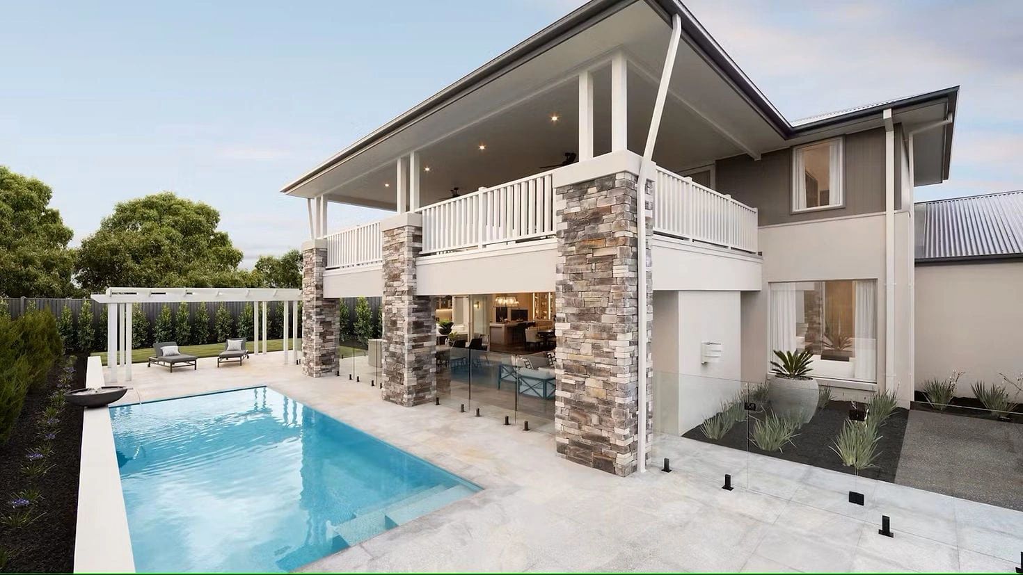 The Langley — Exterior rhythm