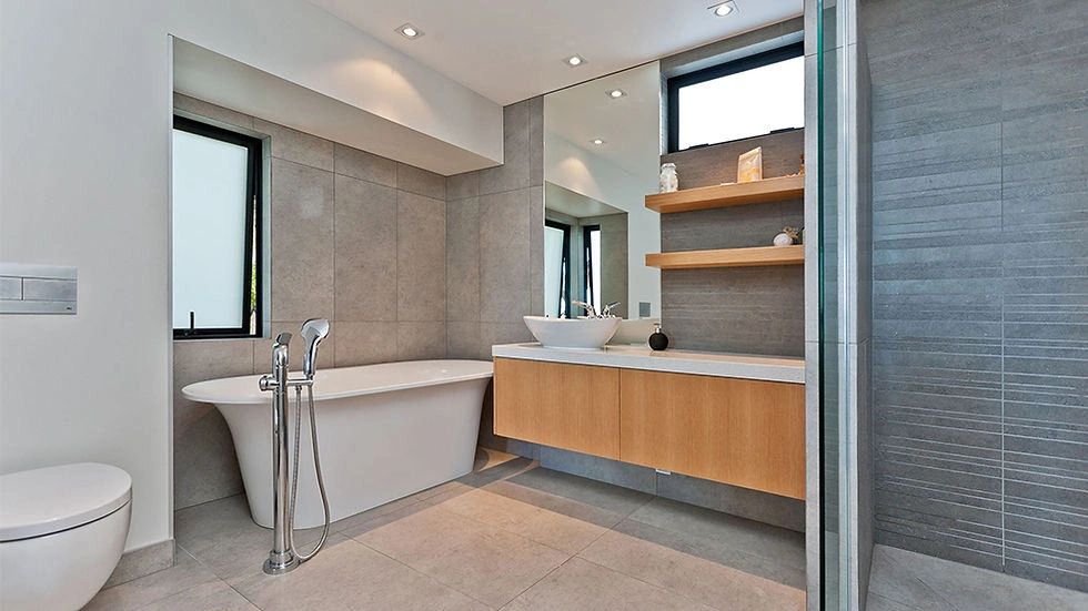 The Cedarview — Bath and finish study