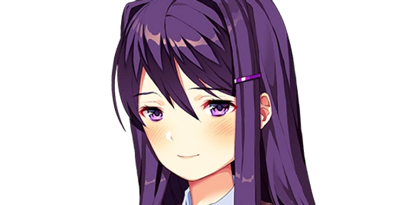 Yuri from Doki Doki Literature Club