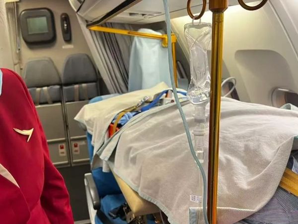 Medical Repatriation via commercial airline