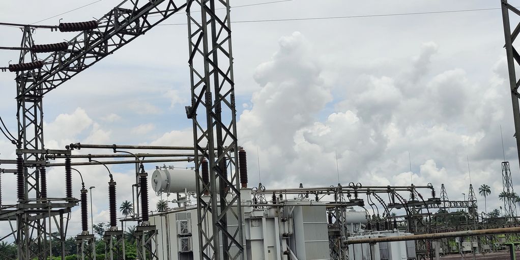 132kV Line bay extension at Odukpani Substation.