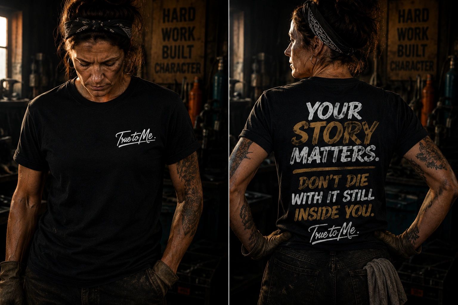 YOUR STORY MATTERS. DONT DIE WITH IT STILL IN YOU.