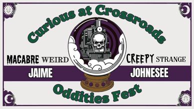 Horrorauthor Jaime Johnesee will be at Curious at The Crossroads check back for more info