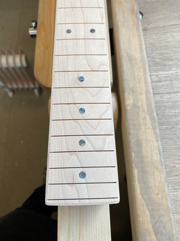 Guitar abalone inlay 