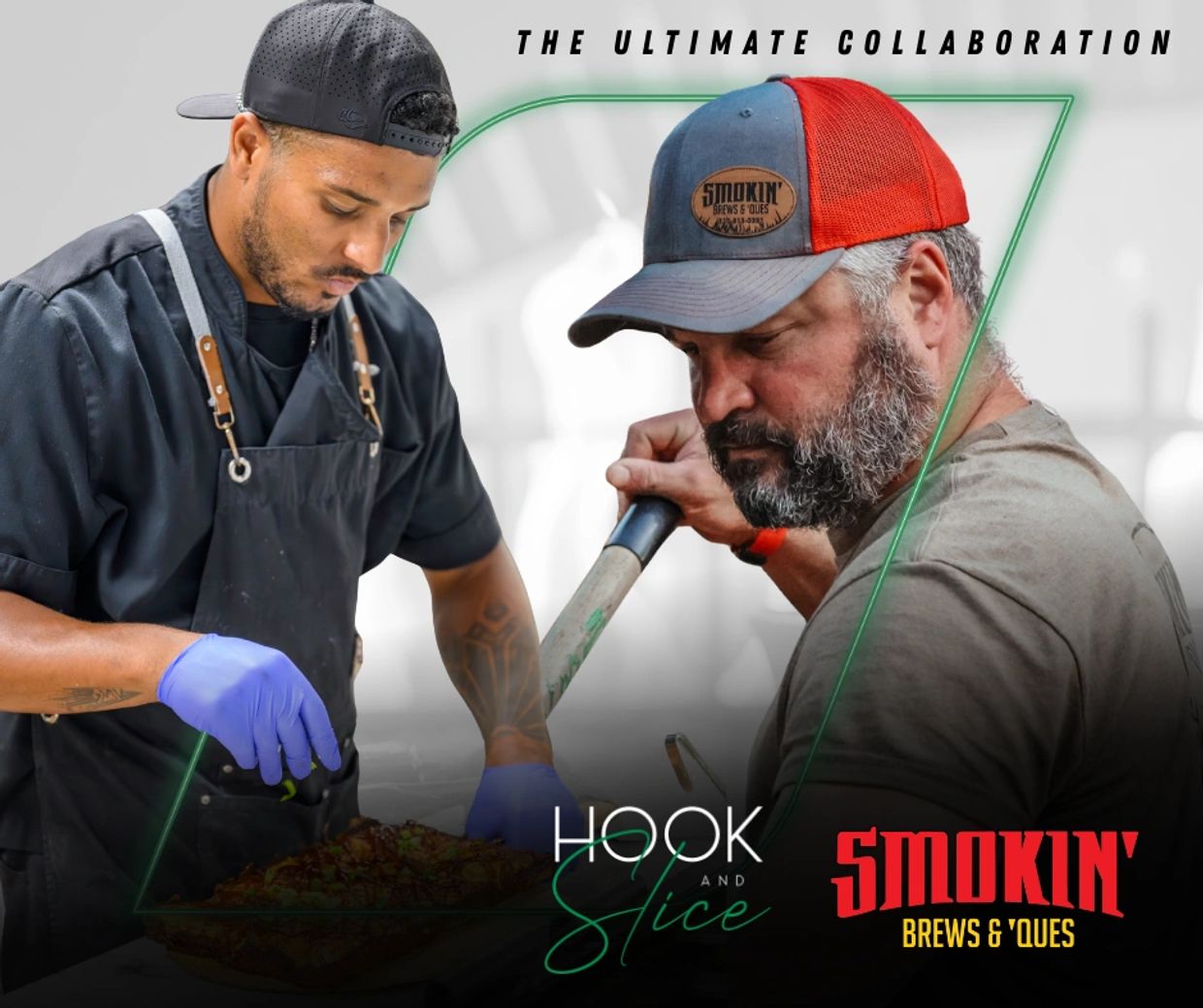 HOOK and Slice collaboration with Smokin' Brews and 'Ques