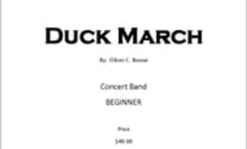 You will waddle along with this cute and easy level march for the beginner band. Fun! Fun! Fun! 