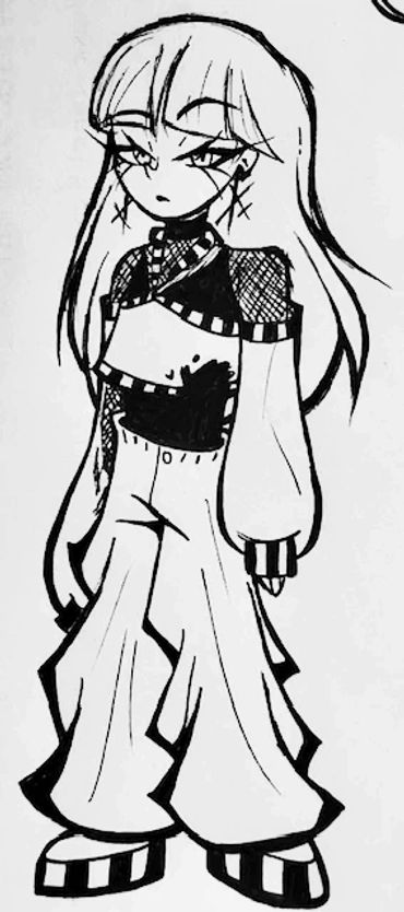 Ink Sketch

A character of mine in alt inspired fashion
