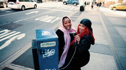 Rapper Steph G and Lish 2x on YoWhoDisCalling