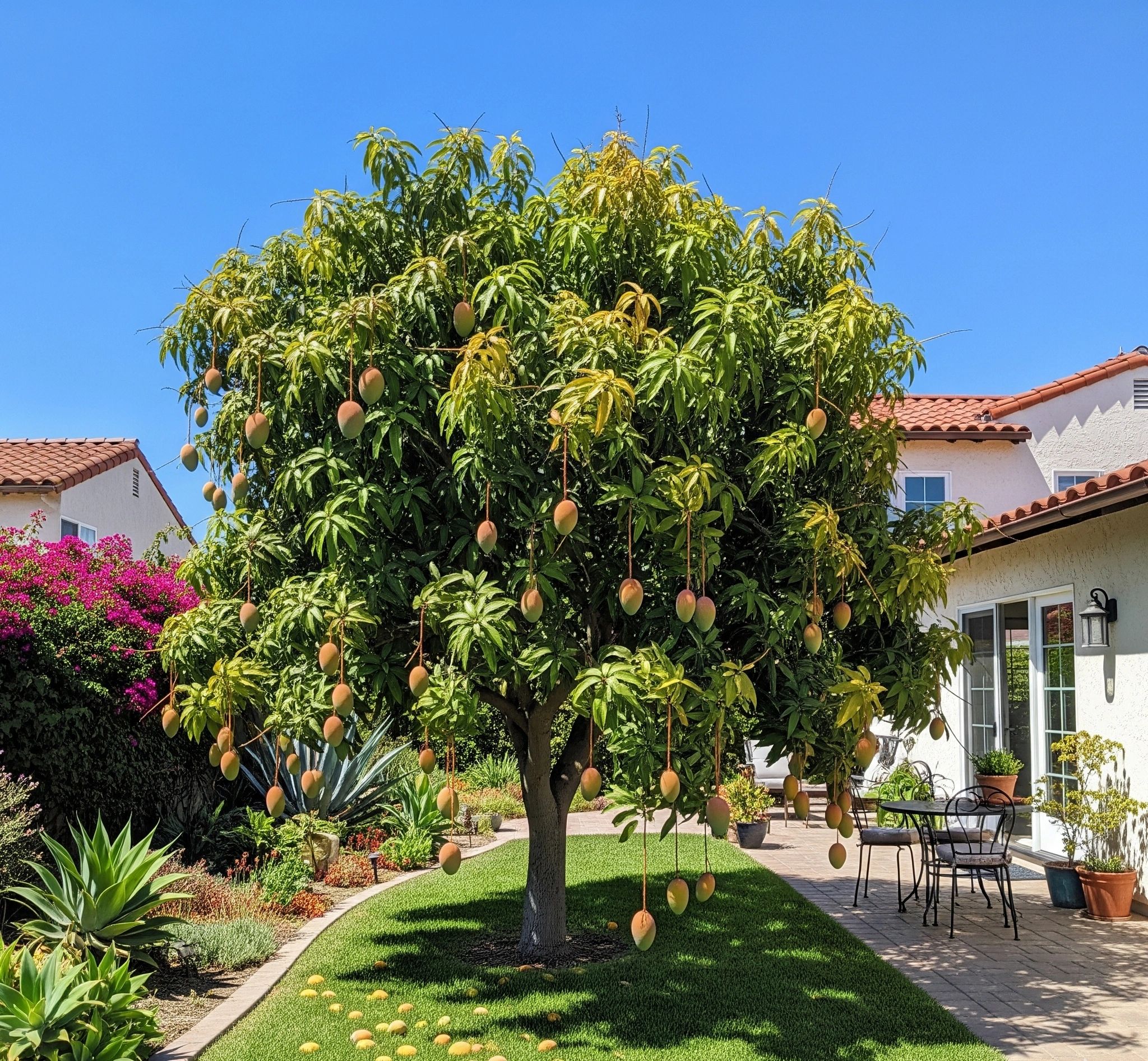 Kesar Mango Tree Size
