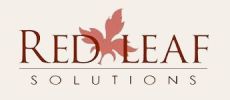 Logo for Red Leaf Solutions.