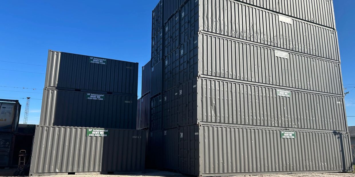 Rent, Lease or Buy Storage Containers in South Florida