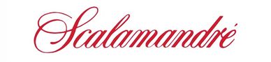 Logo of Salamandré in elegant red script.