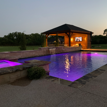 Our Covers are made from a variety of material  from Cedar , Fir, Pine and siding to match your home