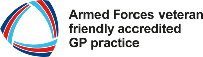 Armed Forces veteran friendly accredited GP practice logo