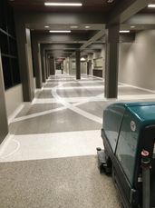 Auto Scrubbing Large Areas 