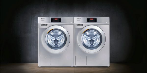 Miele Little Giant Washer and Dryer. Miele Sales and Service Headquarters