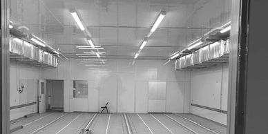 Dry Room with vestibule air filtration system