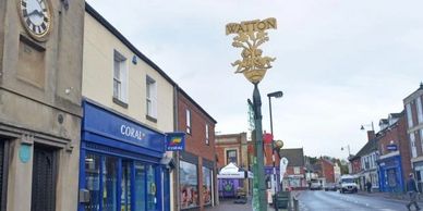 Watton high street.
