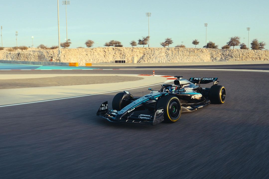 Picture by Richard Pardon for Mercedes Benz Grand Prix LTD