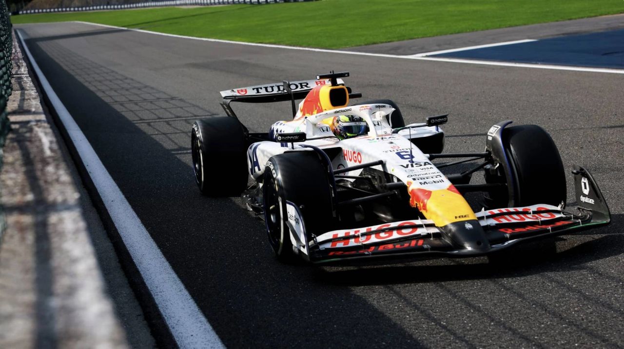 The VCARB in action during Hungarian Grand Prix preparations. The team enters Round 14 of the 2025 F1 season looking to score points before the summer break. Image courtesy of Red Bull Content Pool.