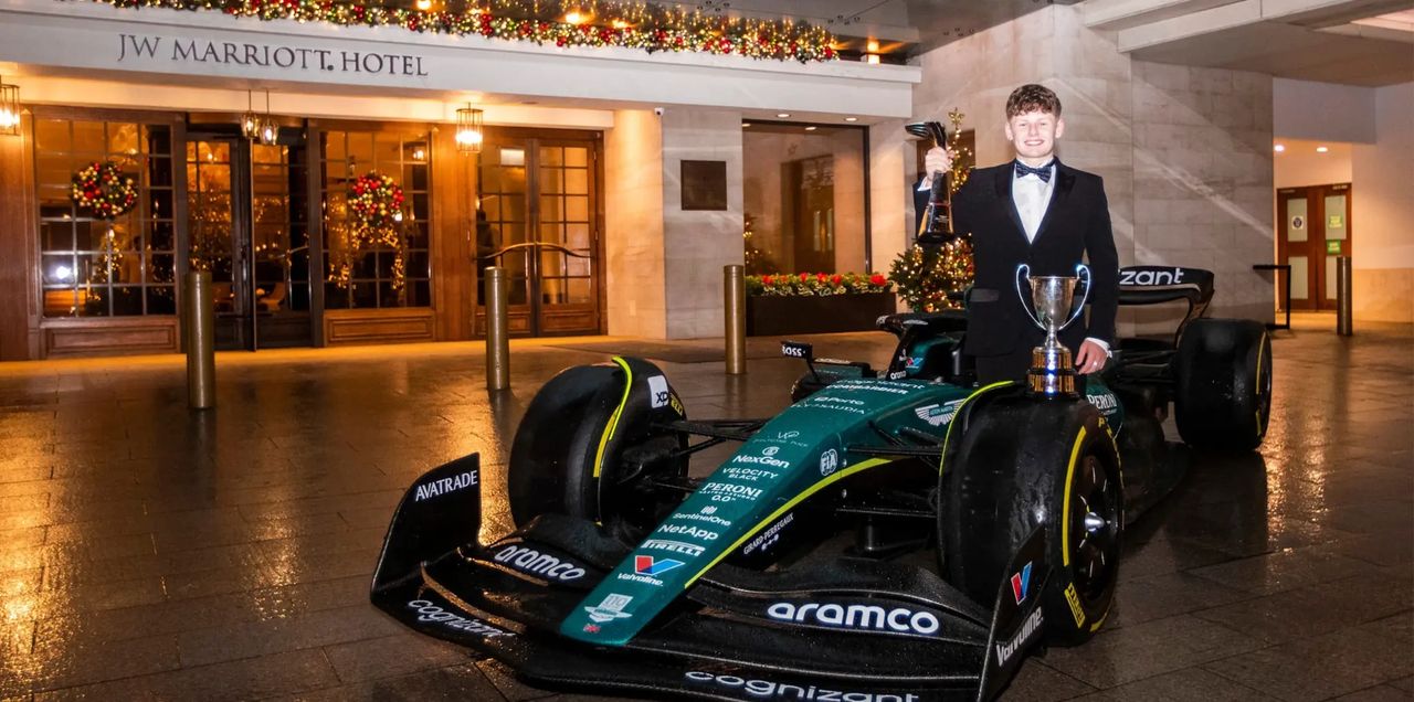 Joseph earns Aston Martin F1 Silverstone test as 2023 Aston Martin Autosport BRDC Young Driver of the Year Award winner