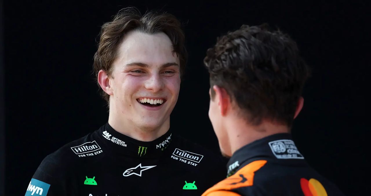 McLaren’s Oscar Piastri and Lando Norris pictured together during an F1 race weekend, reflecting the dynamic between the teammates that came into focus at the 2025 Italian Grand Prix in Monza. McLaren’s Oscar Piastri and Lando Norris pictured together during an F1 race weekend, reflecting the dynamic between the teammates that came into focus at the 2025 Italian Grand Prix in Monza.