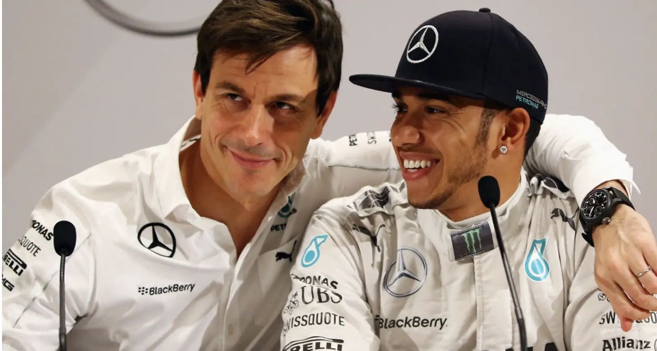 Toto Wolff and Lewis Hamilton pictured together at Mercedes, reflecting one of the most successful partnerships in Formula 1 history. Toto Wolff and Lewis Hamilton pictured together at Mercedes, reflecting one of the most successful partnerships in Formula 1 history.