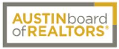Wide background featuring the company logo Austin board of Realtors