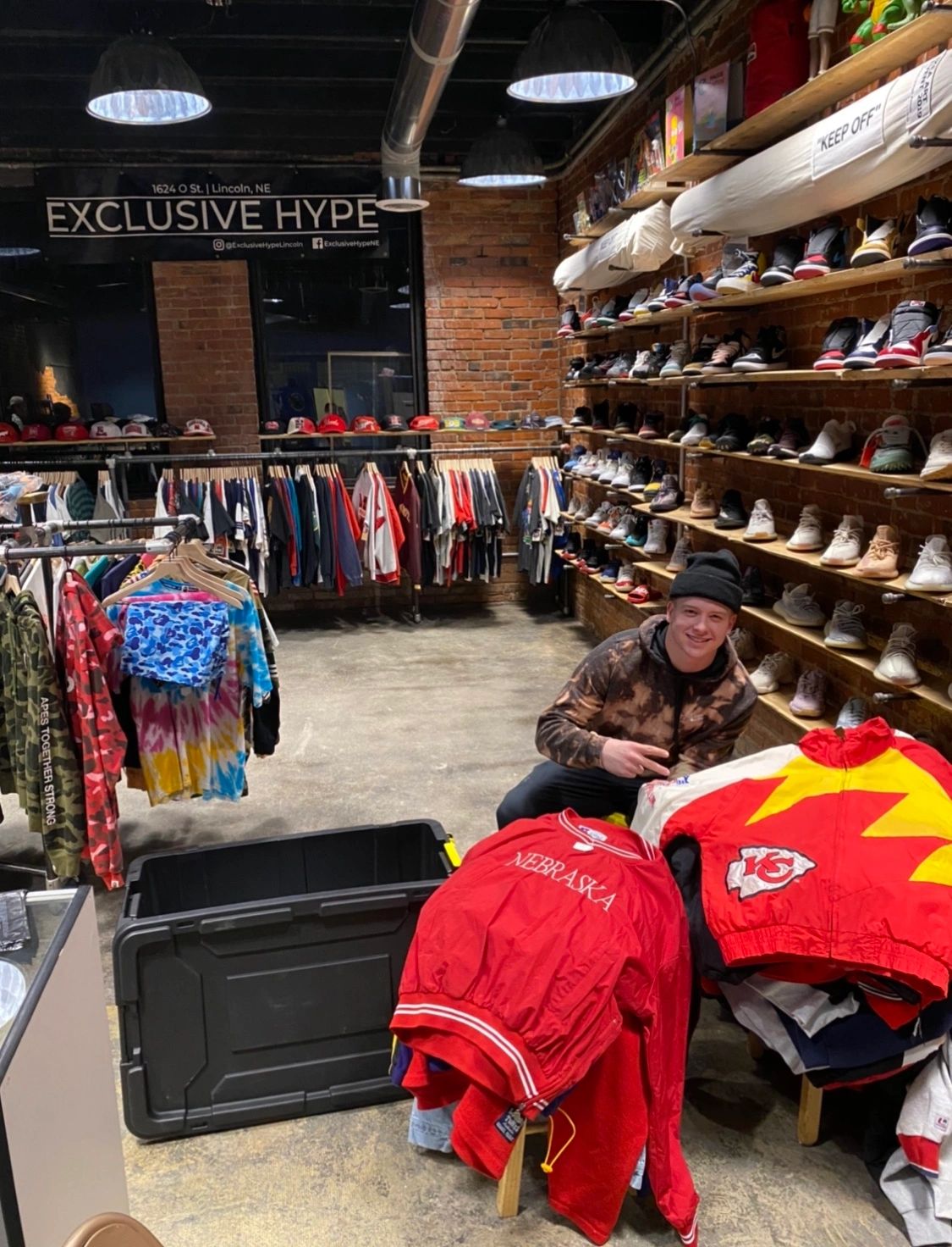 Vintage clothing and sneaker shop opens in Lincoln