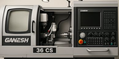 36 CS Ganesh Swiss-Type Machine