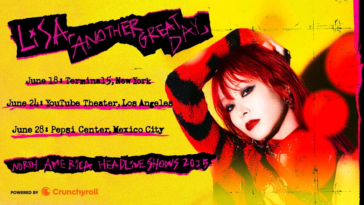 LiSA's ANOTHER GREAT DAY NORTH AMERICA Tour Dates & Ticket Links