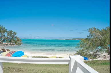 Patio view at Cottage Cut Villas