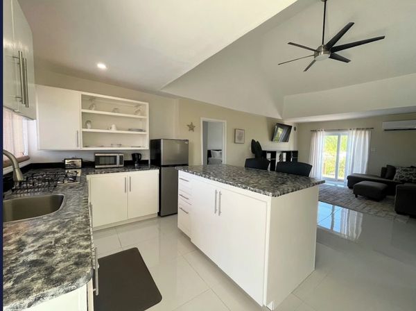 Inside of Moss Town Retreat in Exuma.