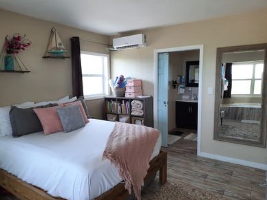 Bedroom view of Coral Breeze, Exuma. 