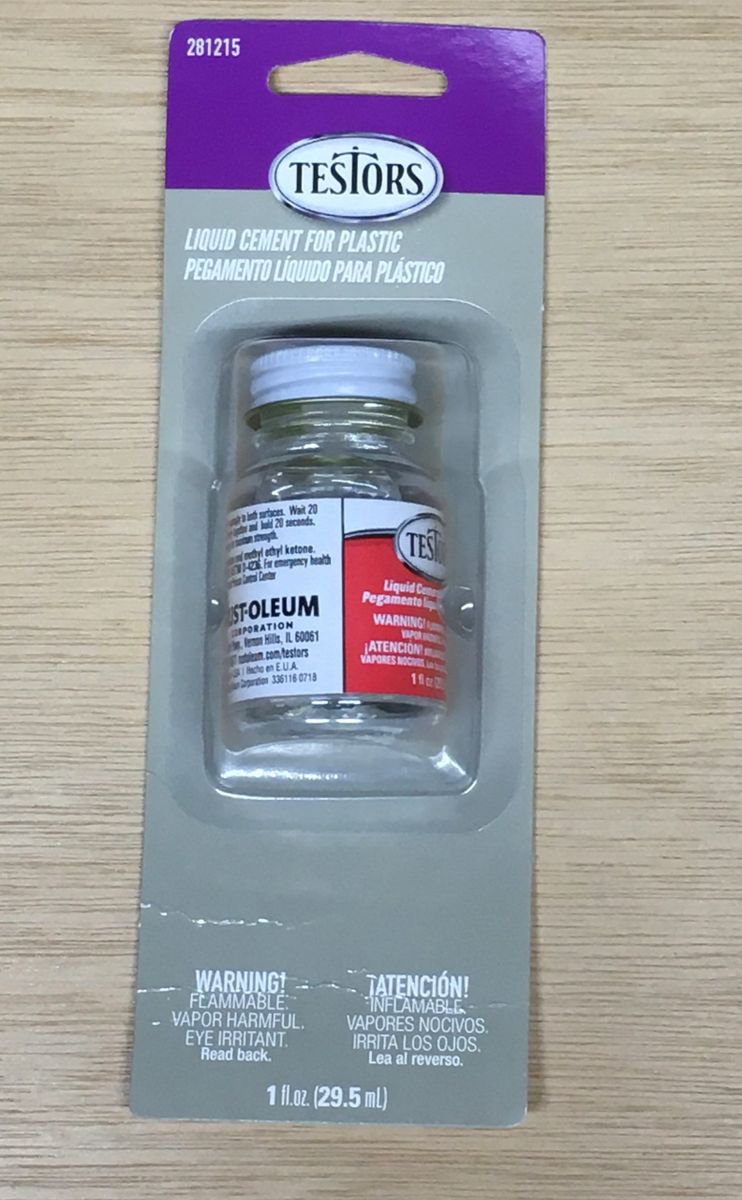 TESTORS LIQUID CEMENT FOR PLASTICS